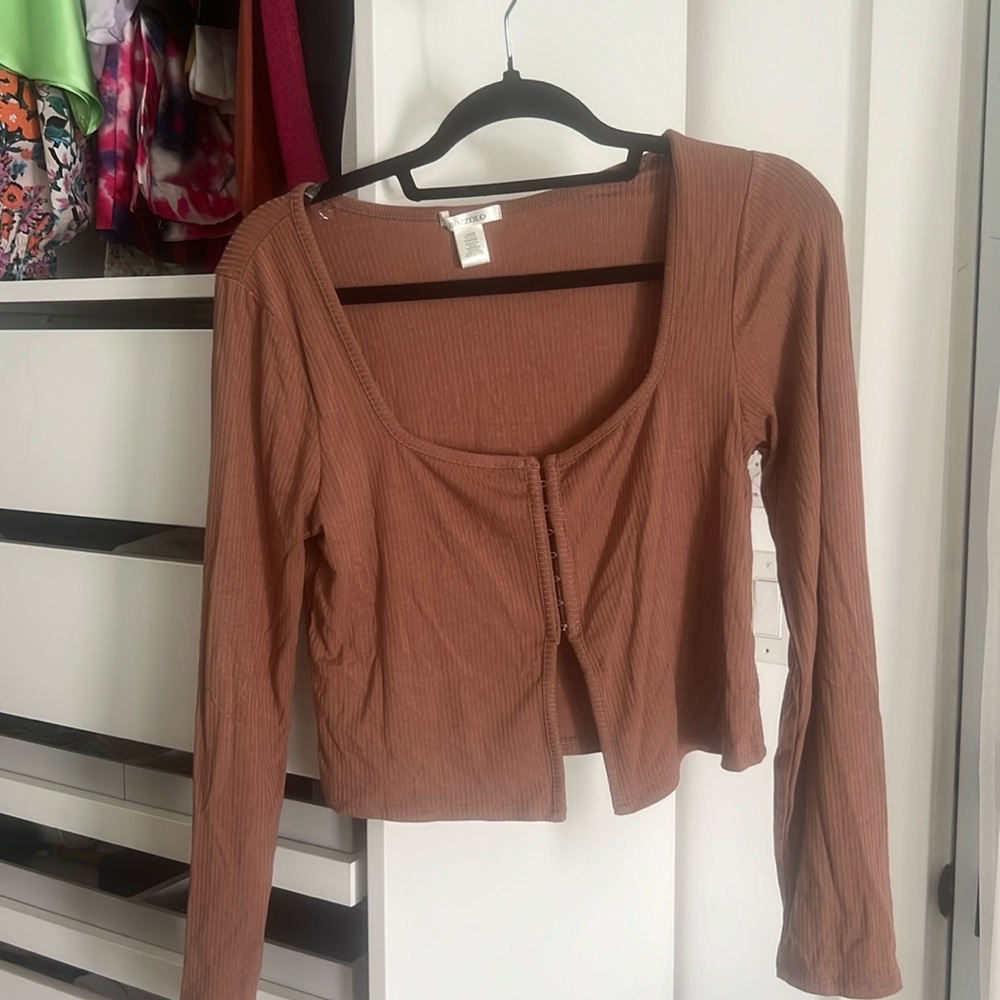 Size large long sleeve